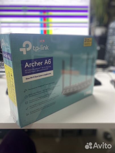 Wi-Fi роутер TP-Link Archer A6