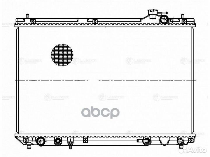 Радиатор охлаждения двигателя lexus RX 300 00
