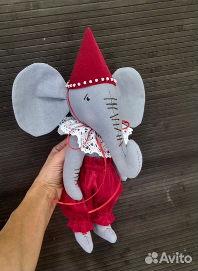 Слоник текстильный