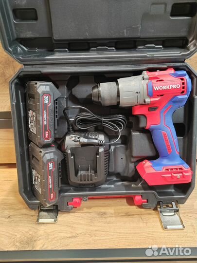 Шуруповёрт бесщеточный workpro 20В WP390002 (120)