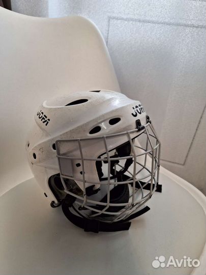 Шлем хоккейный jofa с сеткой