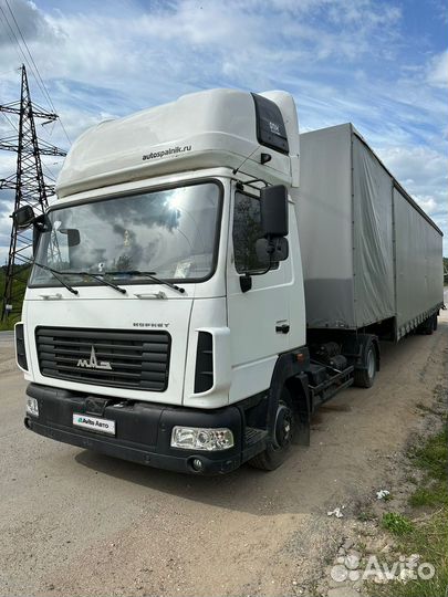 МАЗ 4371 с полуприцепом, 2022