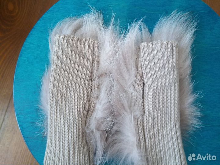 Перчатки безпалые, митенки