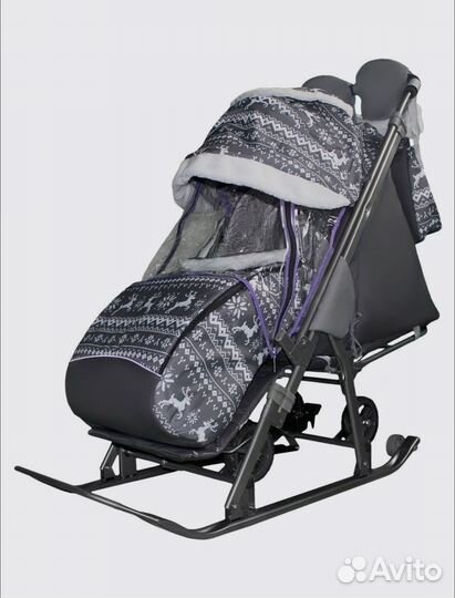 Санки-коляска