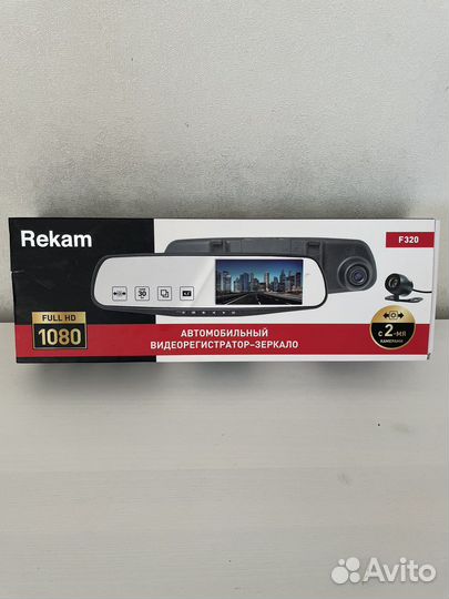 Видеорегистратор зеркало 2 камеры