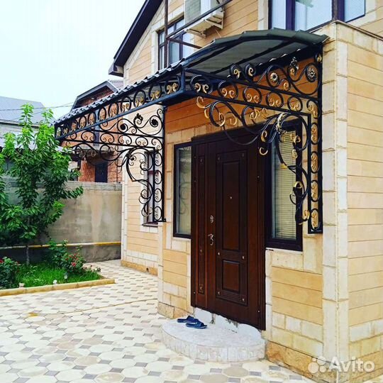 Козырьки, Навесы, Ворота, Двери от 17т