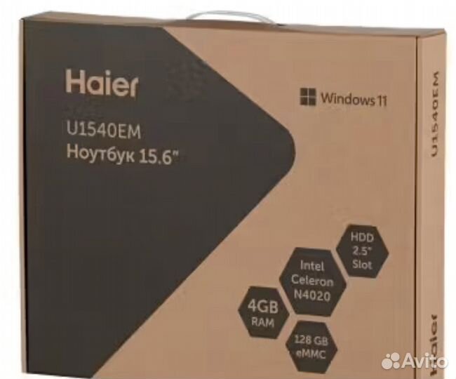 Ноутбук haier u1520em