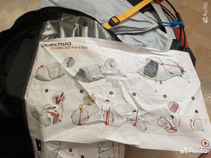 Палатка 2-местная Quechua новая