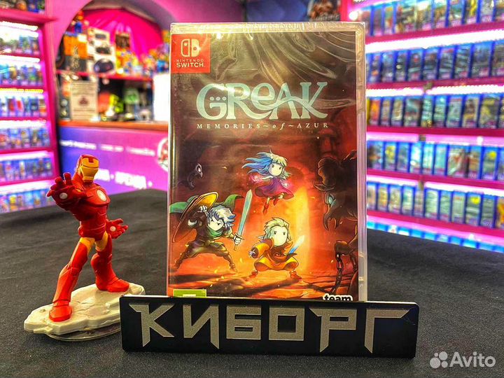 Nintendo Switch Greak: Memories of Azur (Новый)