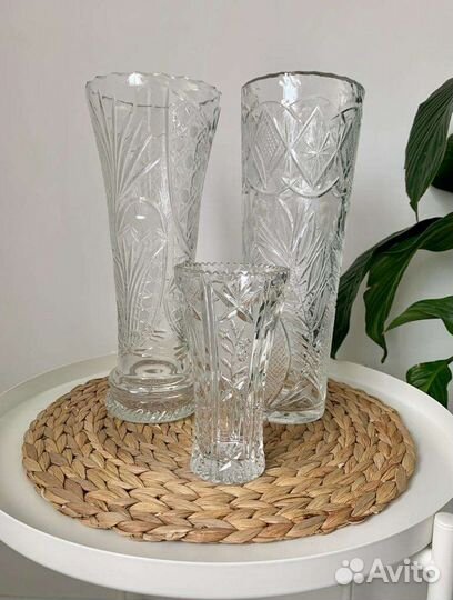 Хрустальные вазы
