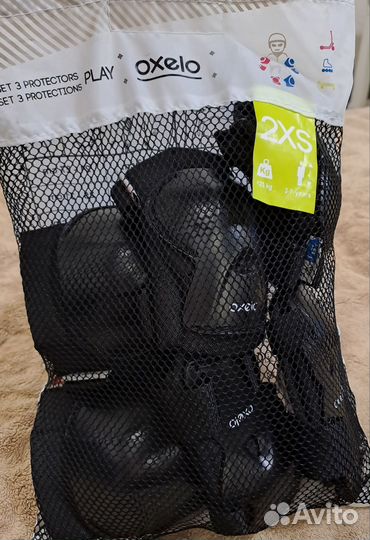 Набор защита для катания на роликах со шлемом