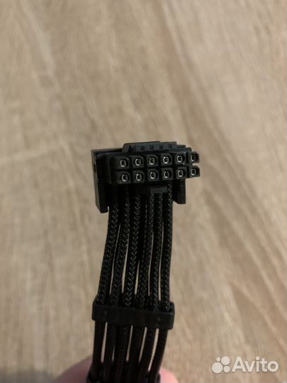 12vhpwr угловой 16pin rtx 4080/4090 3x8/4x8pin