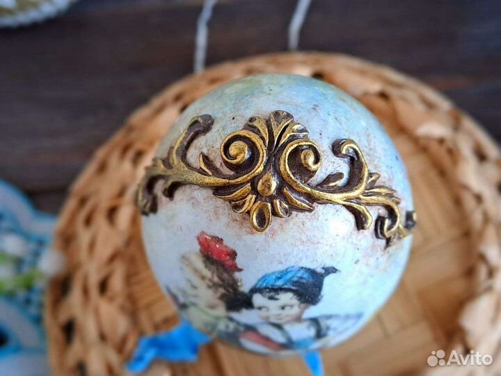 Яйцо декоративное