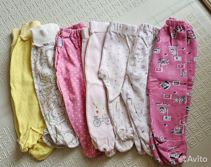 2 пакета вещей на девочку 50-62