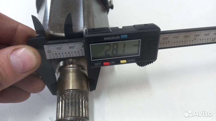 Привод передний левый 1.6AT Skoda Octavia A8