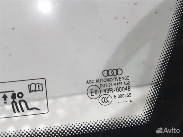 8U0845300 Стекло заднее правое Audi Q3
