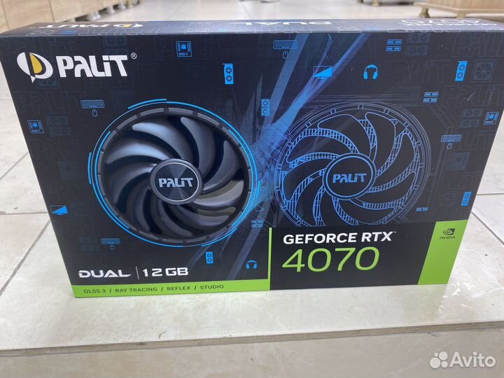 Видеокарта Palit Rtx 4070 Dual