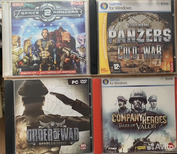 Компьютерные игры на дисках для пк