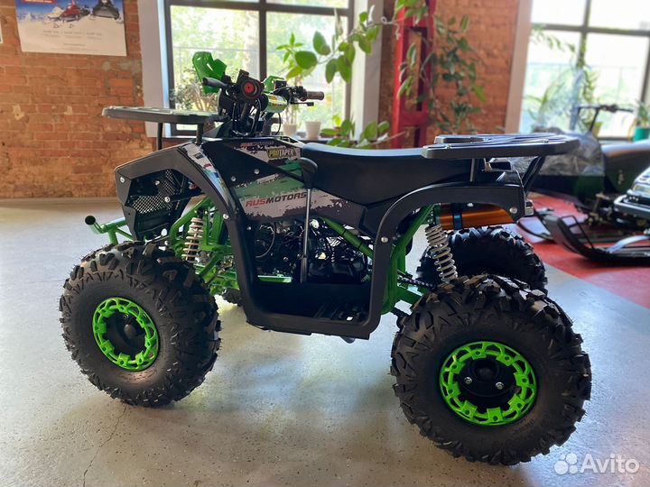 Детский квадроцикл Русмоторс М-125 (125 куб. см)