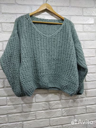 Джемпер уютный, вязаный 48-50