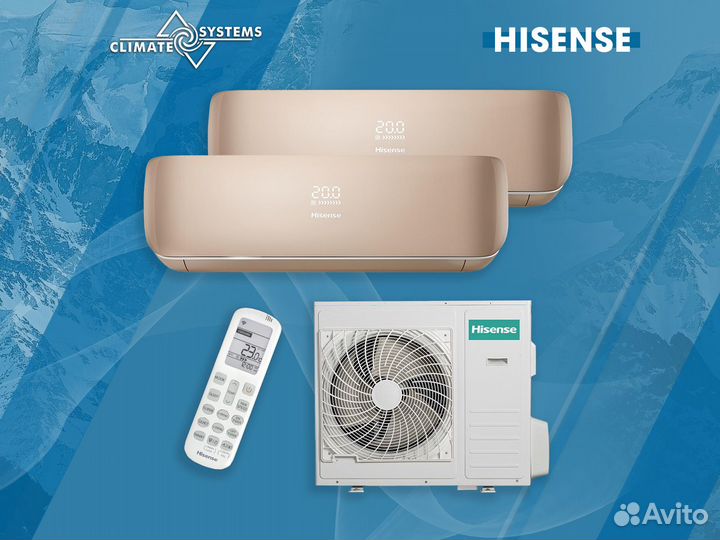 Кондиционеры Мульти сплит кассеты с установкой и г