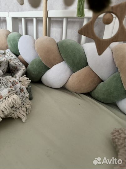 Борт коса на овольную кроватку