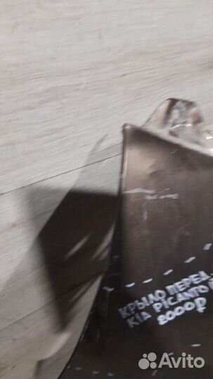 Крыло переднее правое Kia Picanto 2 С 2011 По 2017