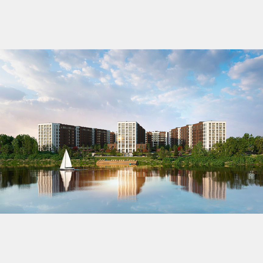 2-к. квартира, 53,6 м², 8/8 эт.