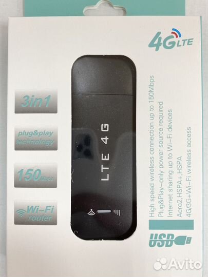 4G USB Модем WiFi Роутер Комплект Интернета PRO01