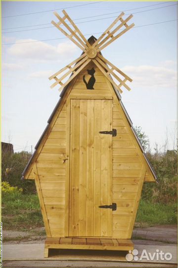 Дачный туалет деревянный йгш 080