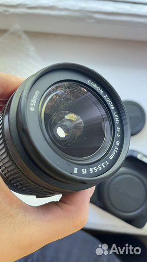 Зеркальный фотоаппарат canon 550d kit + 50 1.8