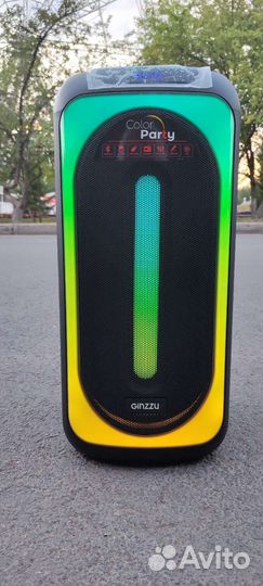 Большая колонка ginzzu GM-214