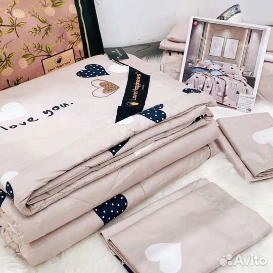 Постельное белье евро