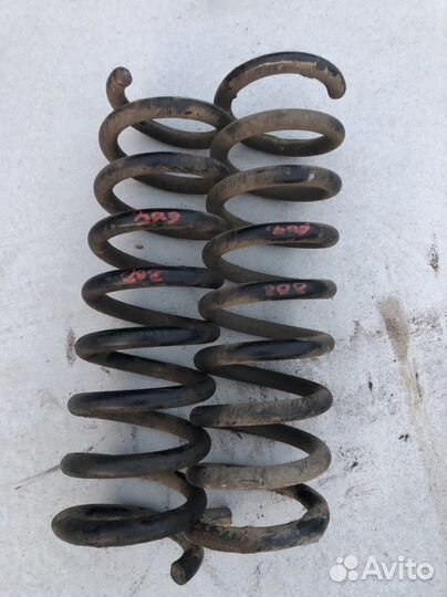 Задние пружины мерседес w202