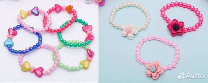 Детская бижутерия новая в ассортименте