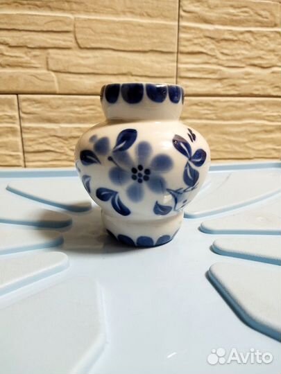 Вазочка гжель