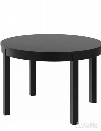 Стол обеденный Бьюрста+ 3 стула Каустби (Икеа)