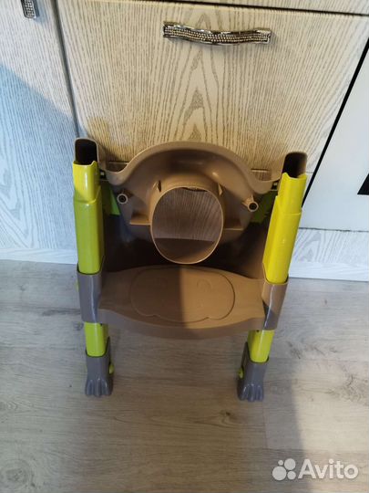 Детская сидушка на унитаз со ступенькой