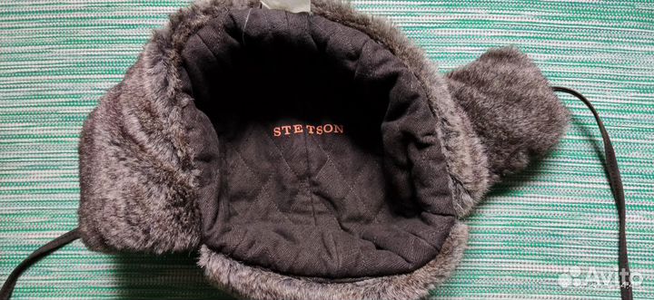 Шапка ушанка stetson демисезон (55 см)