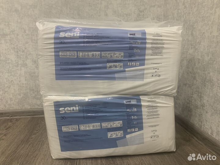 Памперсы для взрослых seni 1,2,3
