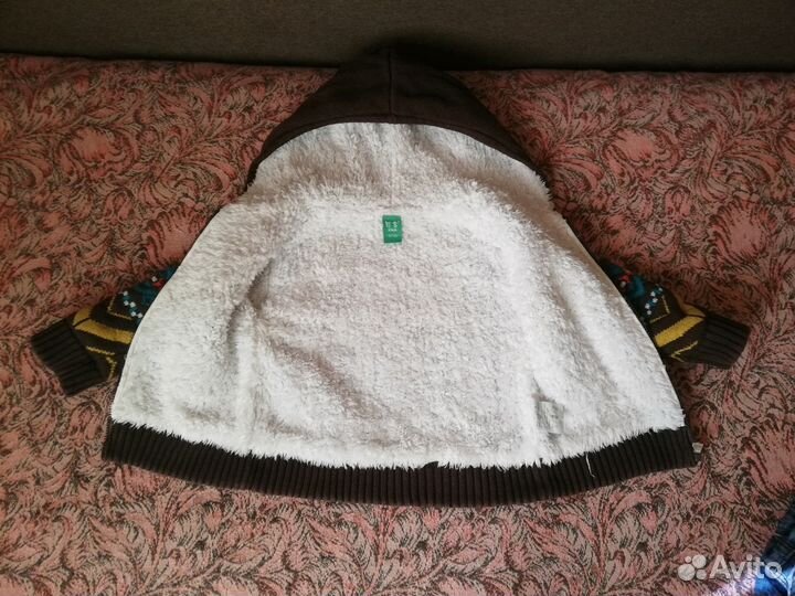 Утепленная кофта