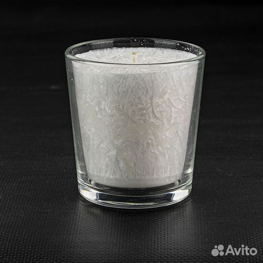 Готовая заливная свеча Радость Белая