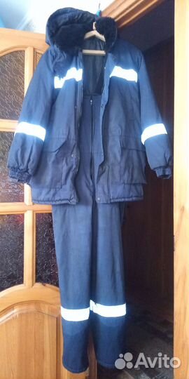 Костюм рабочий зимний бу,54размер