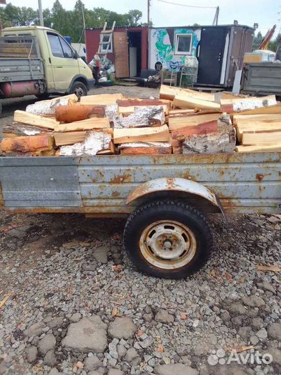 Дрова березовые колотые с доставкой