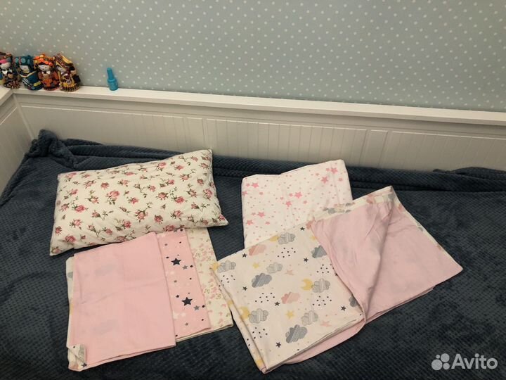 Детское постельное белье в детскую кроватку