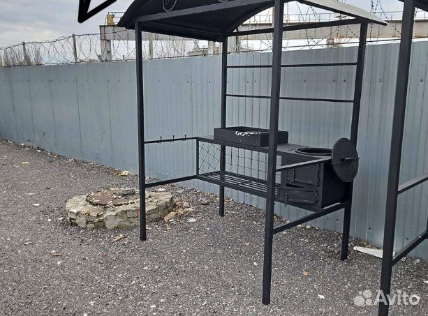 Мангал,Мангальная зона лофт, банный чан