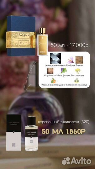 Люксовые духи