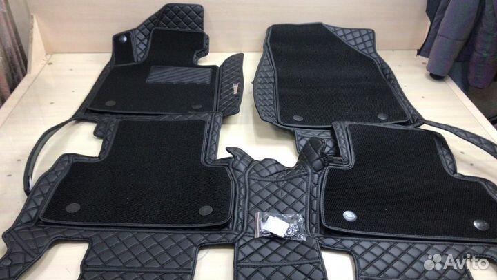 3D Коврики Infiniti QX70 Высокие Борта Экокожа