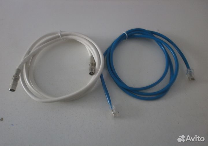 Кабель сети Интернет 8 метров + переходник удлинен