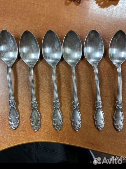 Ложки десертные мельхиор